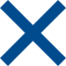 Icon Blue X
